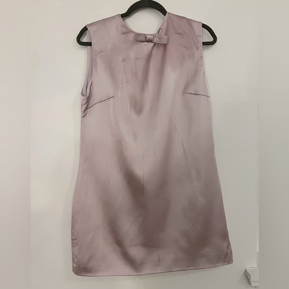 Commense Satin Backless Bow Detail Short Dress XL - Picture 5 of 8